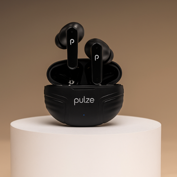 VibeX ANC True Wireless Earbuds - 40H Battery, Noise Cancellation, IPX6 Waterproof, Stereo Audio (Black)